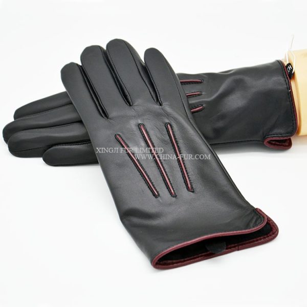 Real Sheep Skin Leather Gloves