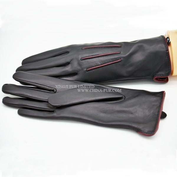 Real Sheep Skin Leather Gloves