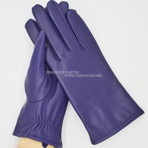 Real Sheep Skin Leather Gloves