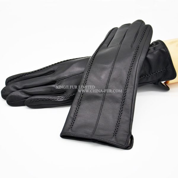 Real Sheep Skin Leather Gloves