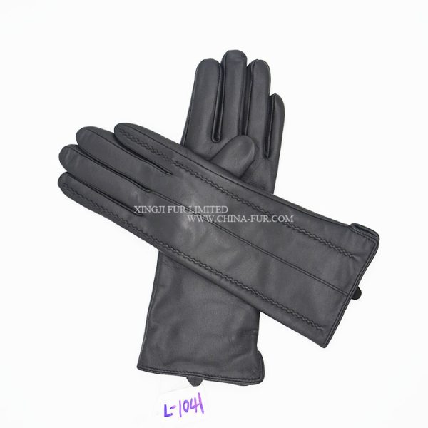 Real Sheep Skin Leather Gloves