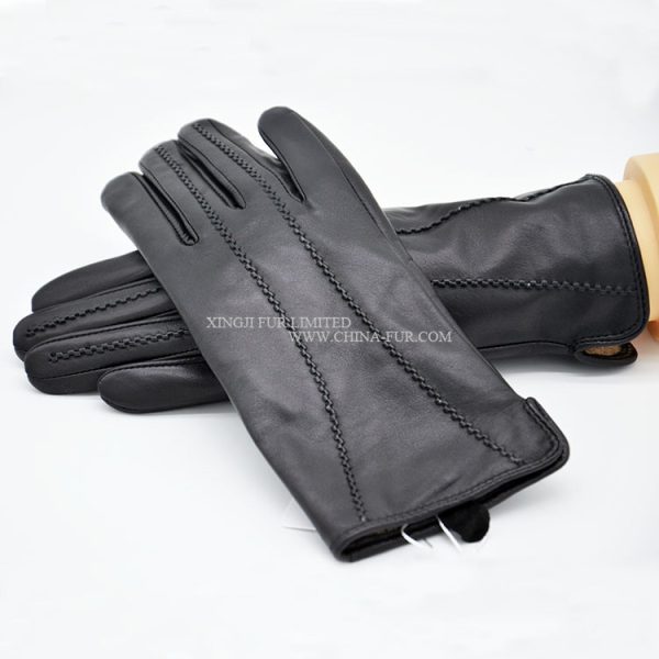 Real Sheep Skin Leather Gloves