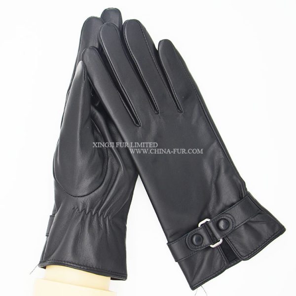 Real Sheep Skin Leather Gloves