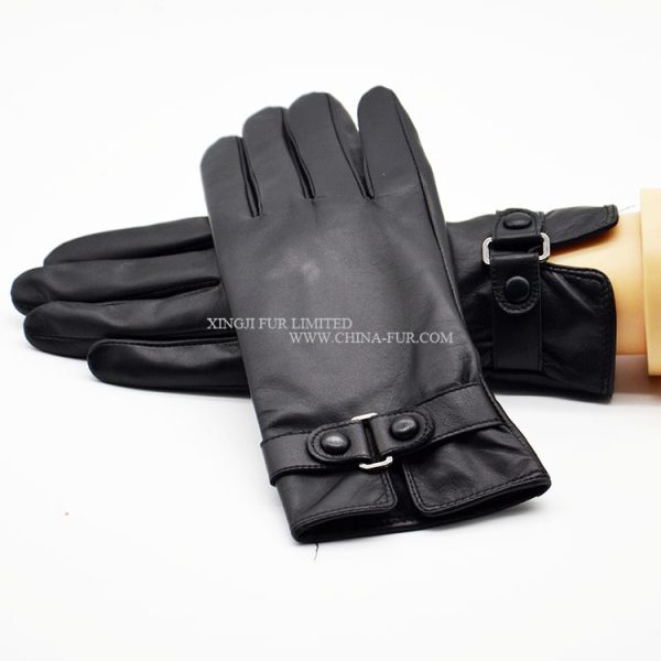 Real Sheep Skin Leather Gloves