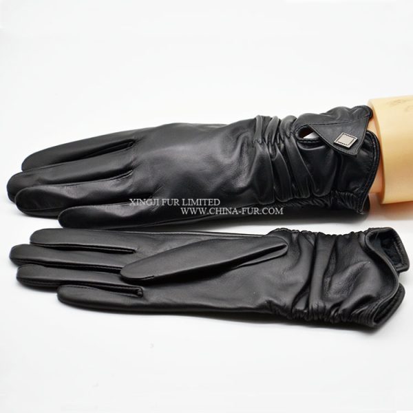 Real Sheep Skin Leather Gloves