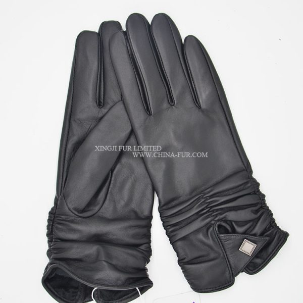 Real Sheep Skin Leather Gloves