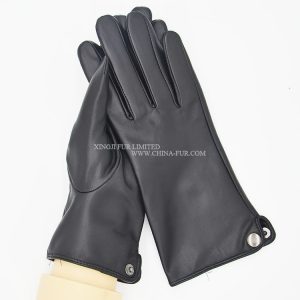 Real Sheep Skin Leather Gloves