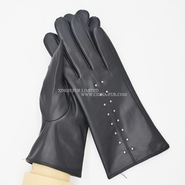 Real Sheep Skin Leather Gloves