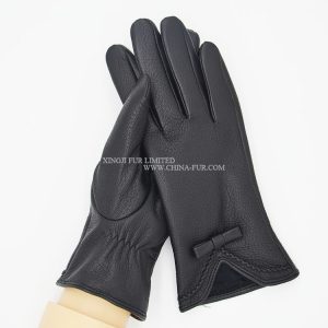 Real Sheep Skin Leather Gloves