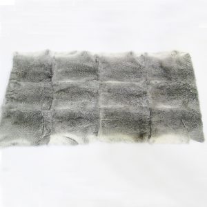 rabbit fur plate