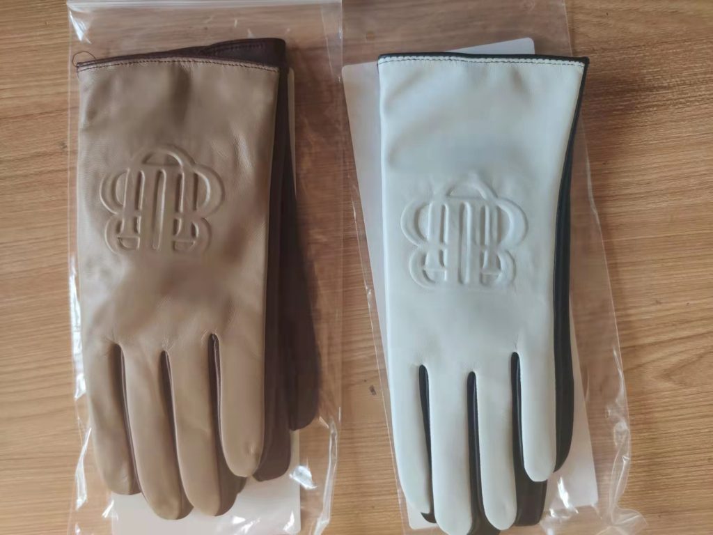 Real Sheep Skin Leather Gloves