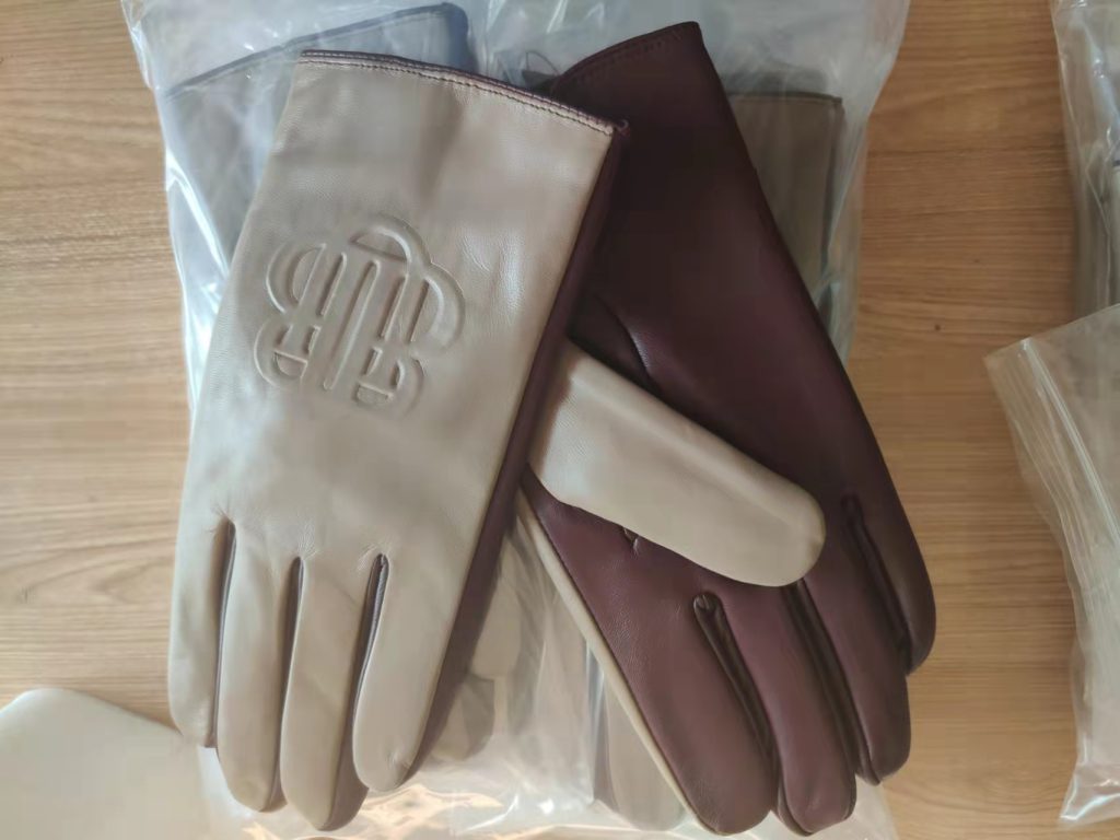 customized sheep skin leather gloves