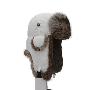 rabbit fur hat