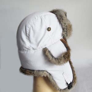 rabbit fur hat