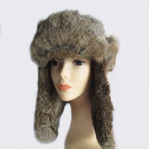 rabbit fur hat