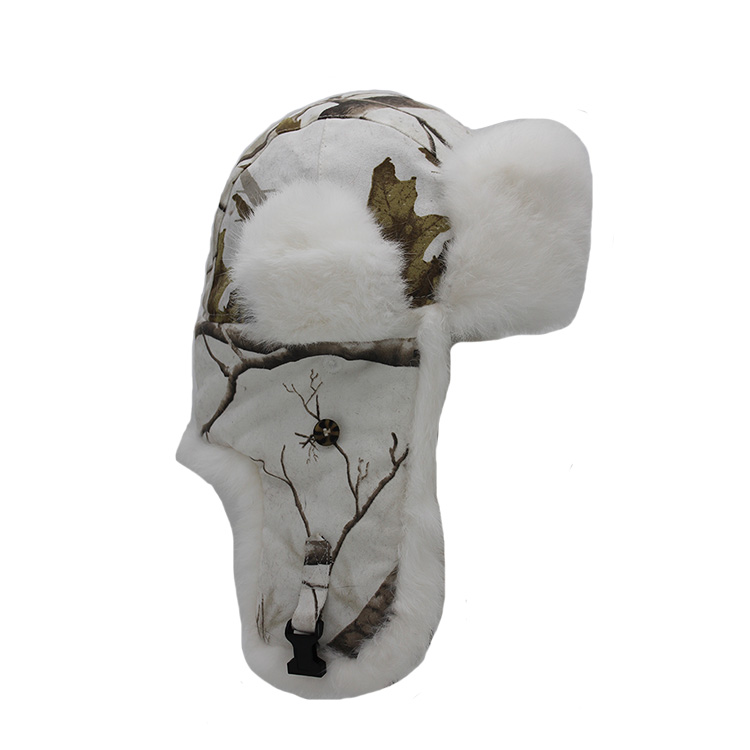 Rabbit Fur Hat Nylon-12-6 rabbit fur hat