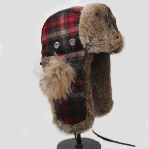 rabbit fur hat