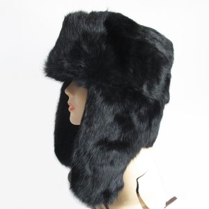 rabbit fur hat full fur