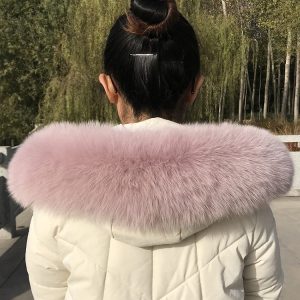 fox fur collar